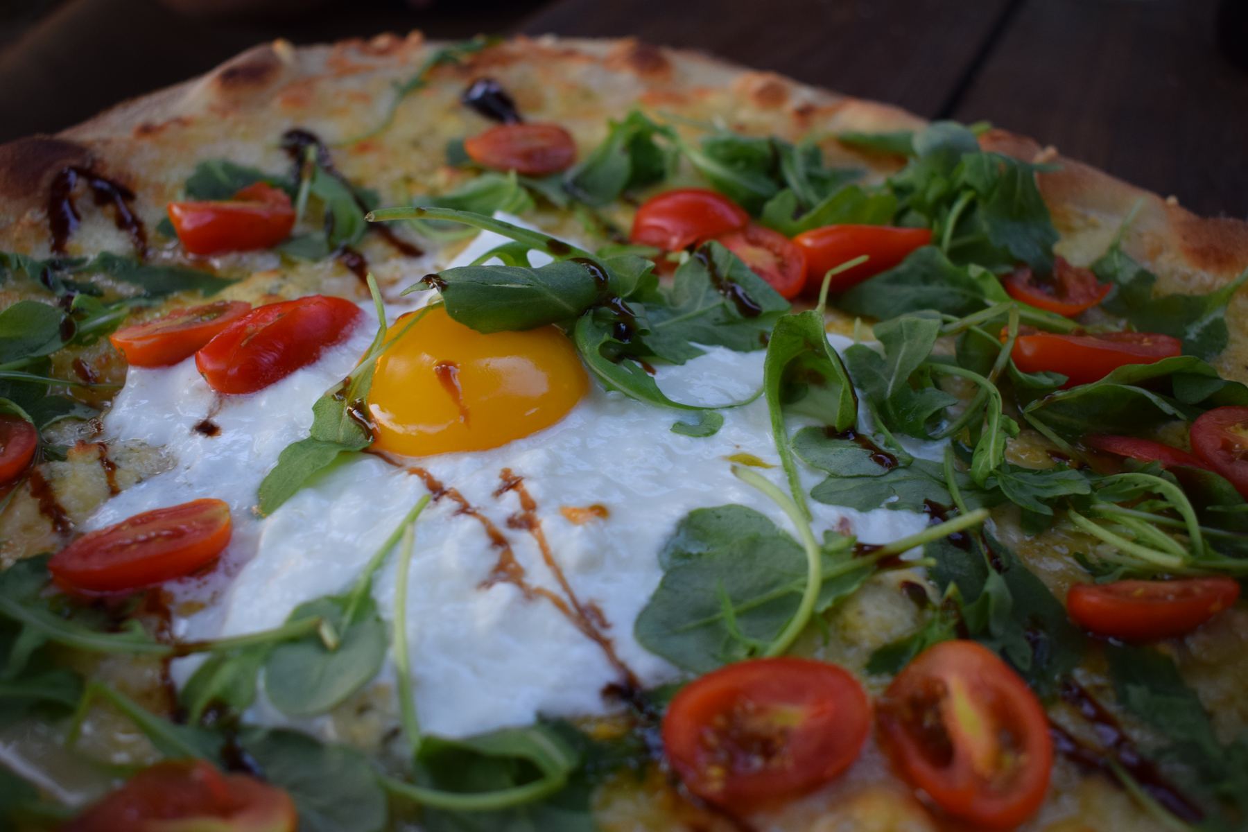Pizza maison de la pizzeria