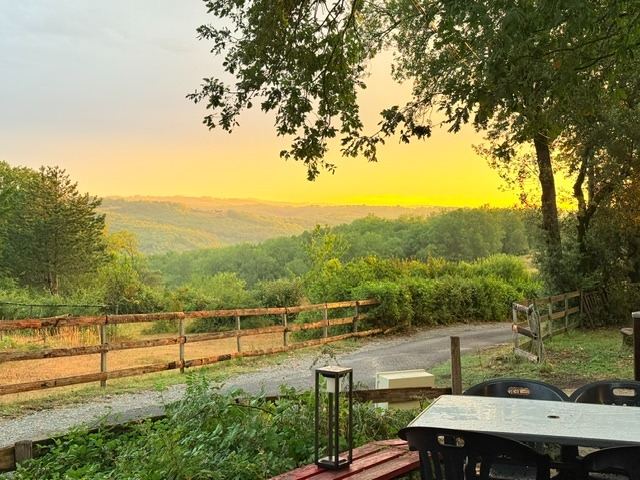 Vue sur la vallée du Périgord